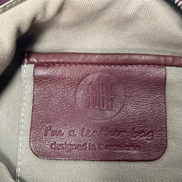 Biba Leather Shoulder Bag Convertible Backpack - Picture 5 of 11